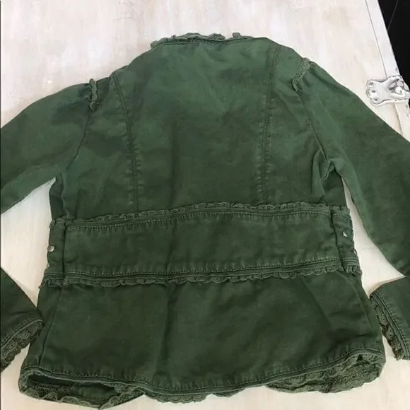 G-unit girls army green blazer size 8 - Picture 5 of 7